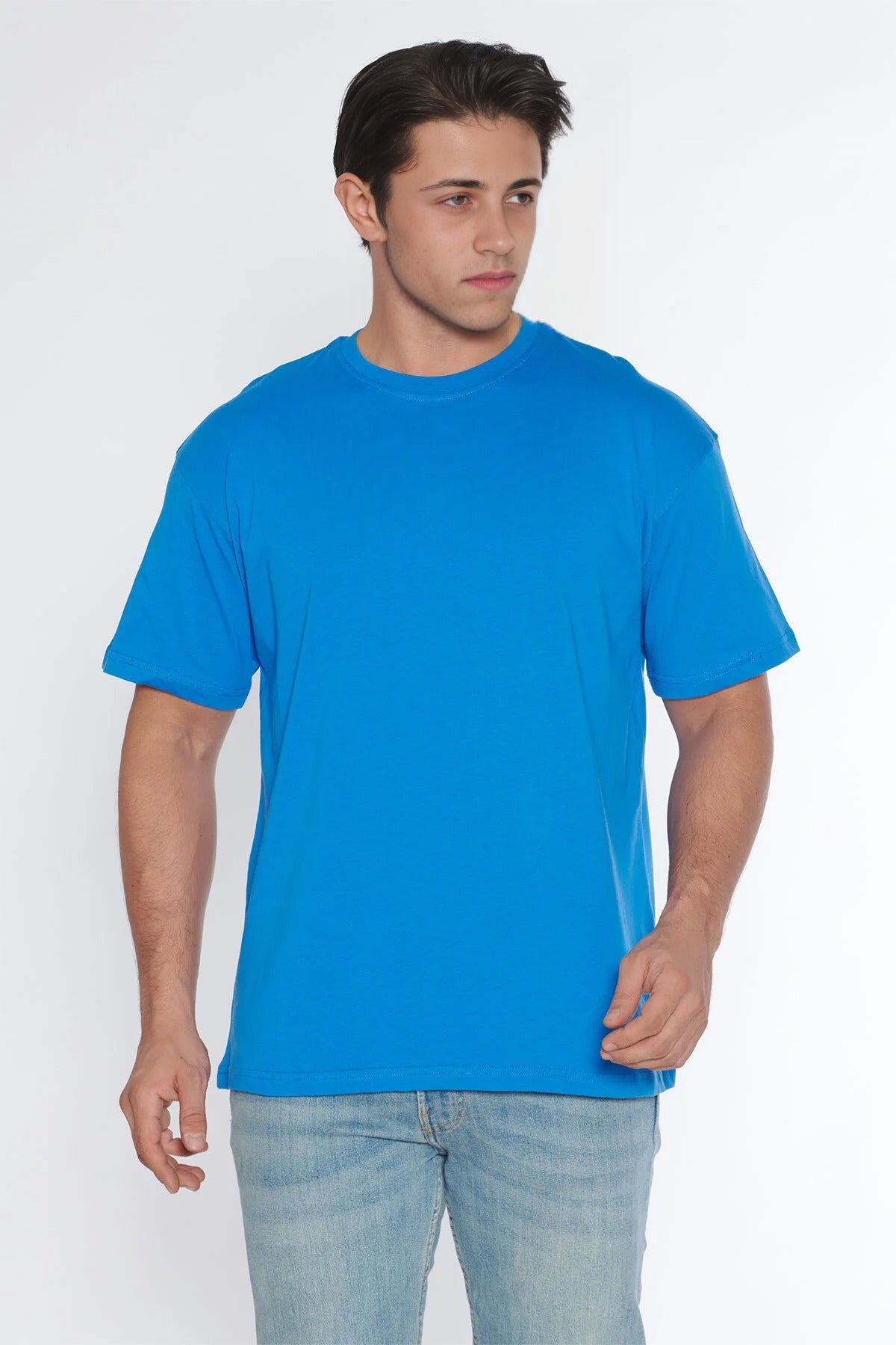 Crew Neck 100% Cotton Oversize T-Shirt