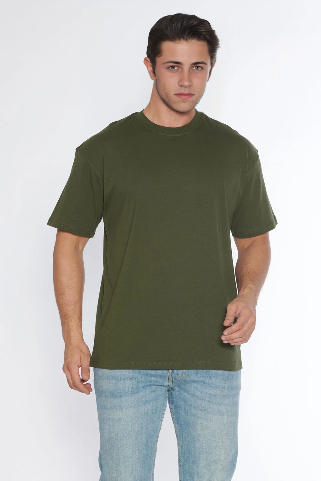Crew Neck 100% Cotton Oversize T-Shirt
