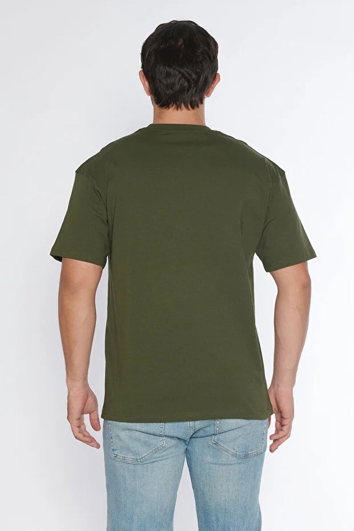 Crew Neck 100% Cotton Oversize T-Shirt