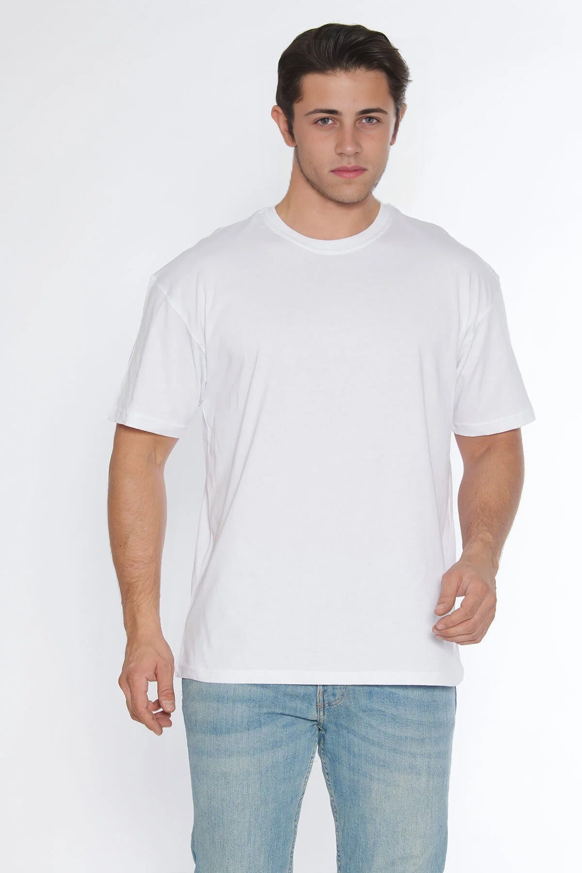 Crew Neck 100% Cotton Oversize T-Shirt