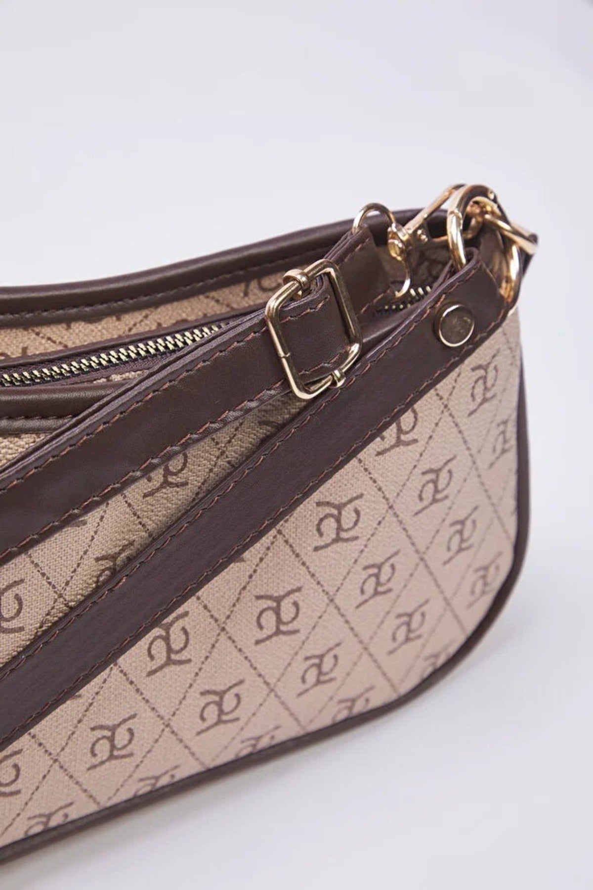 Patterned Adjustable Strap Mini City Shoulder Bag