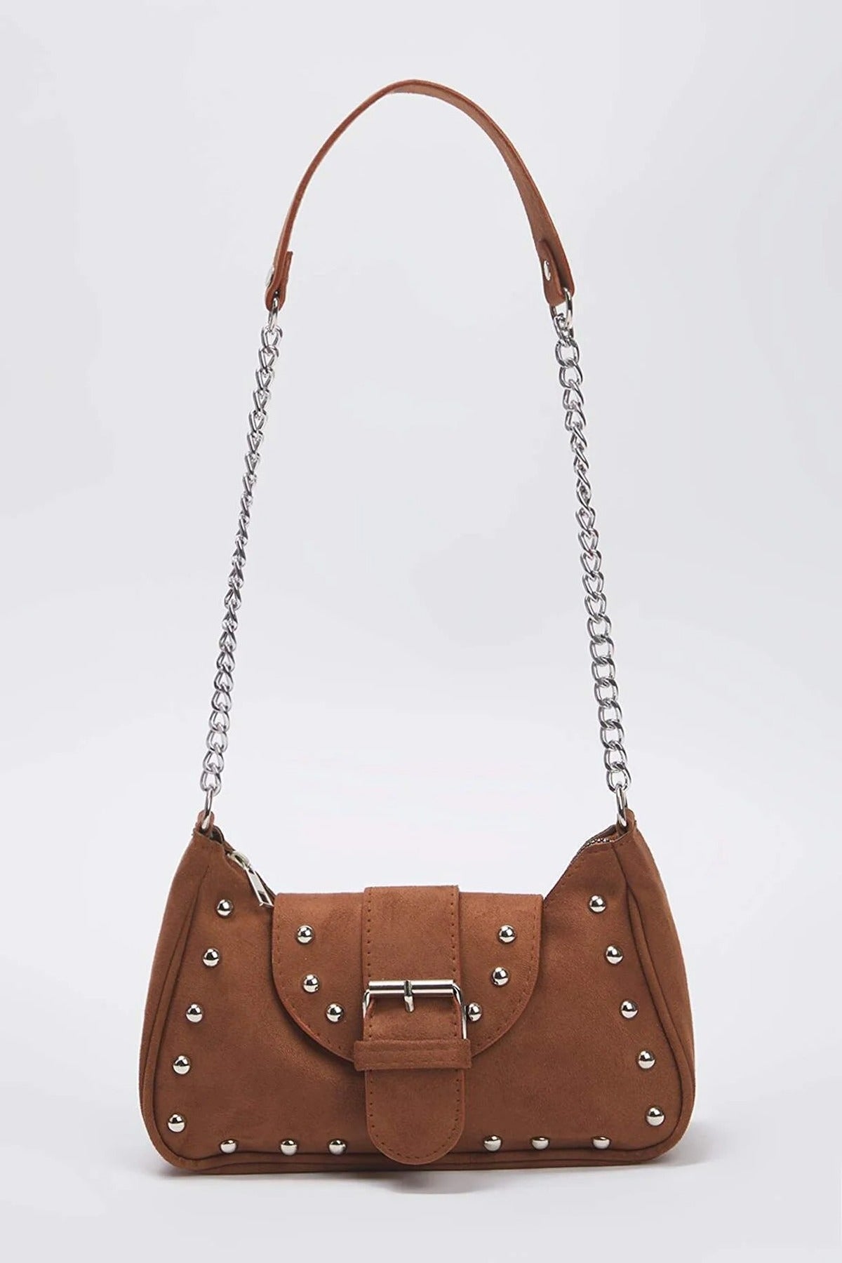 Shoulder Bag with Buckle