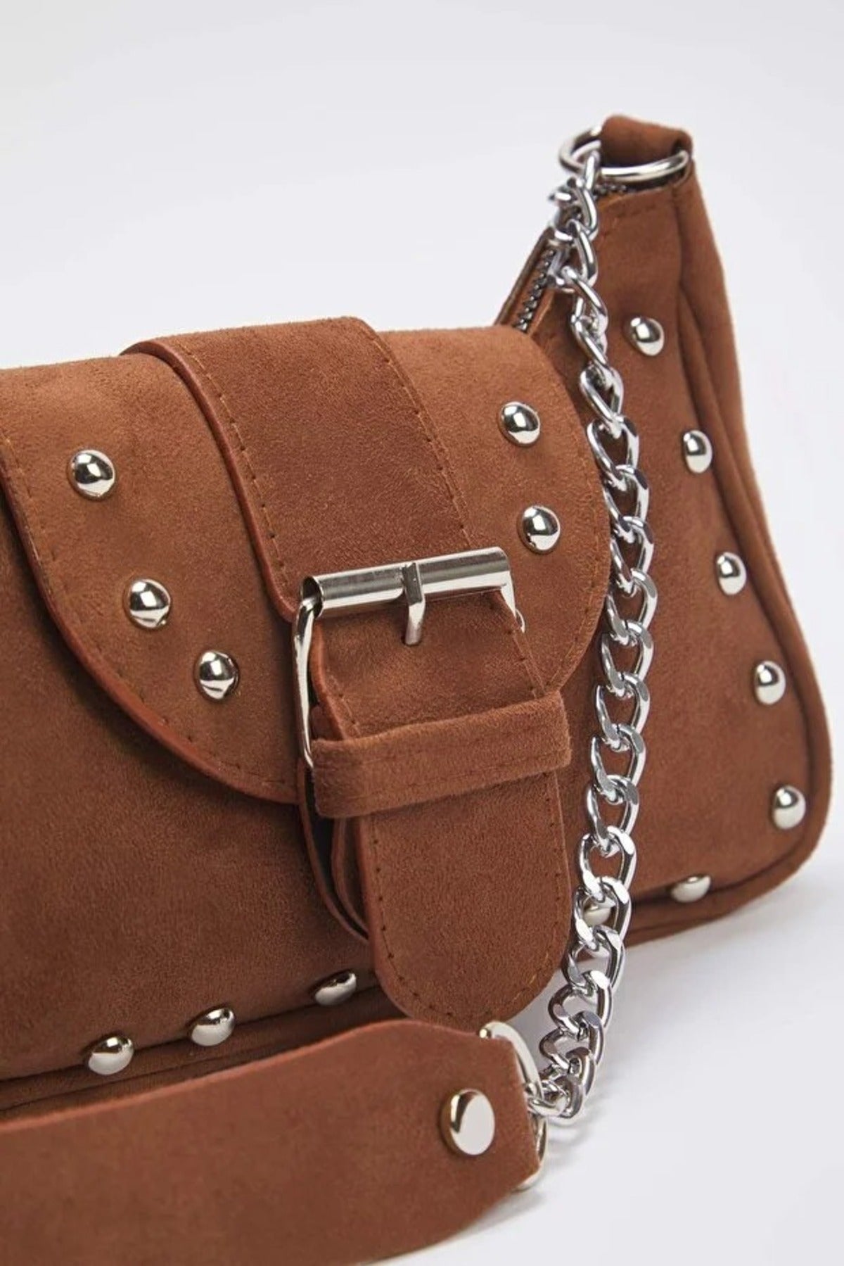 Shoulder Bag with Buckle