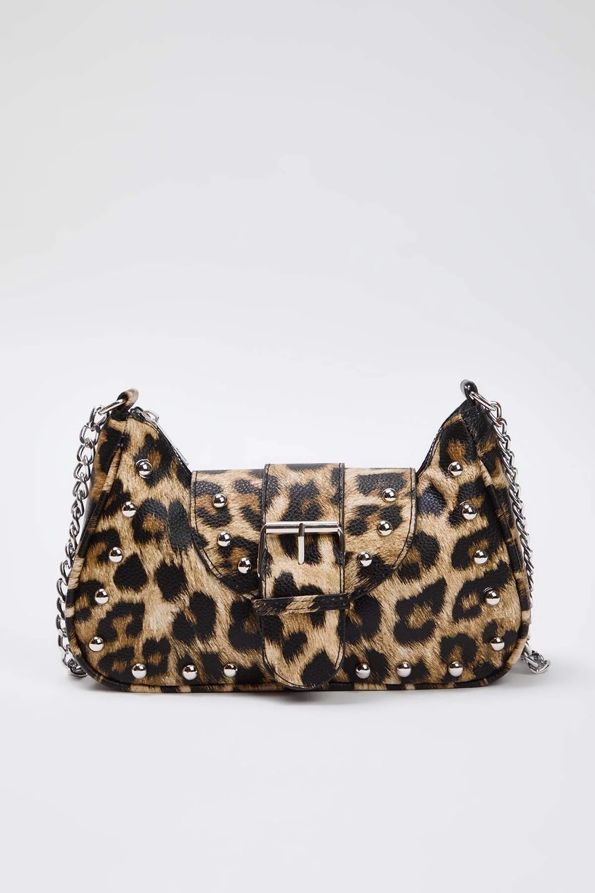 Shoulder Bag with Buckle