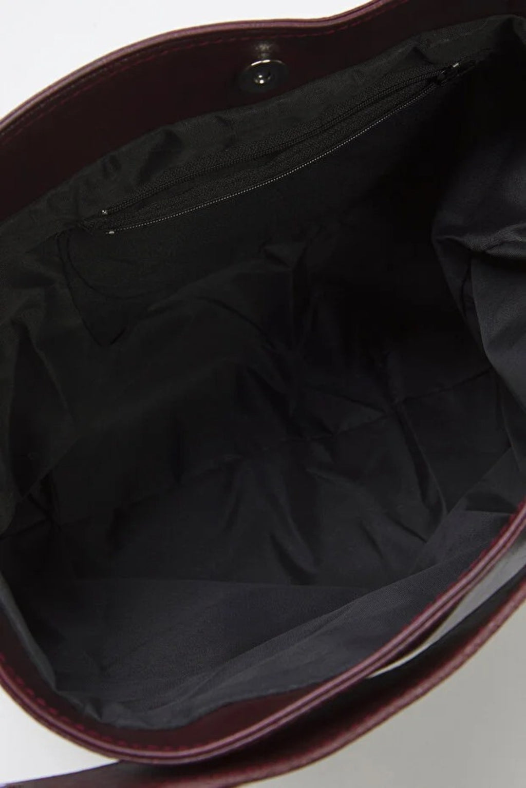 Wrinkled Faux Leather Belt Buckle Pouch Shoulder Bag