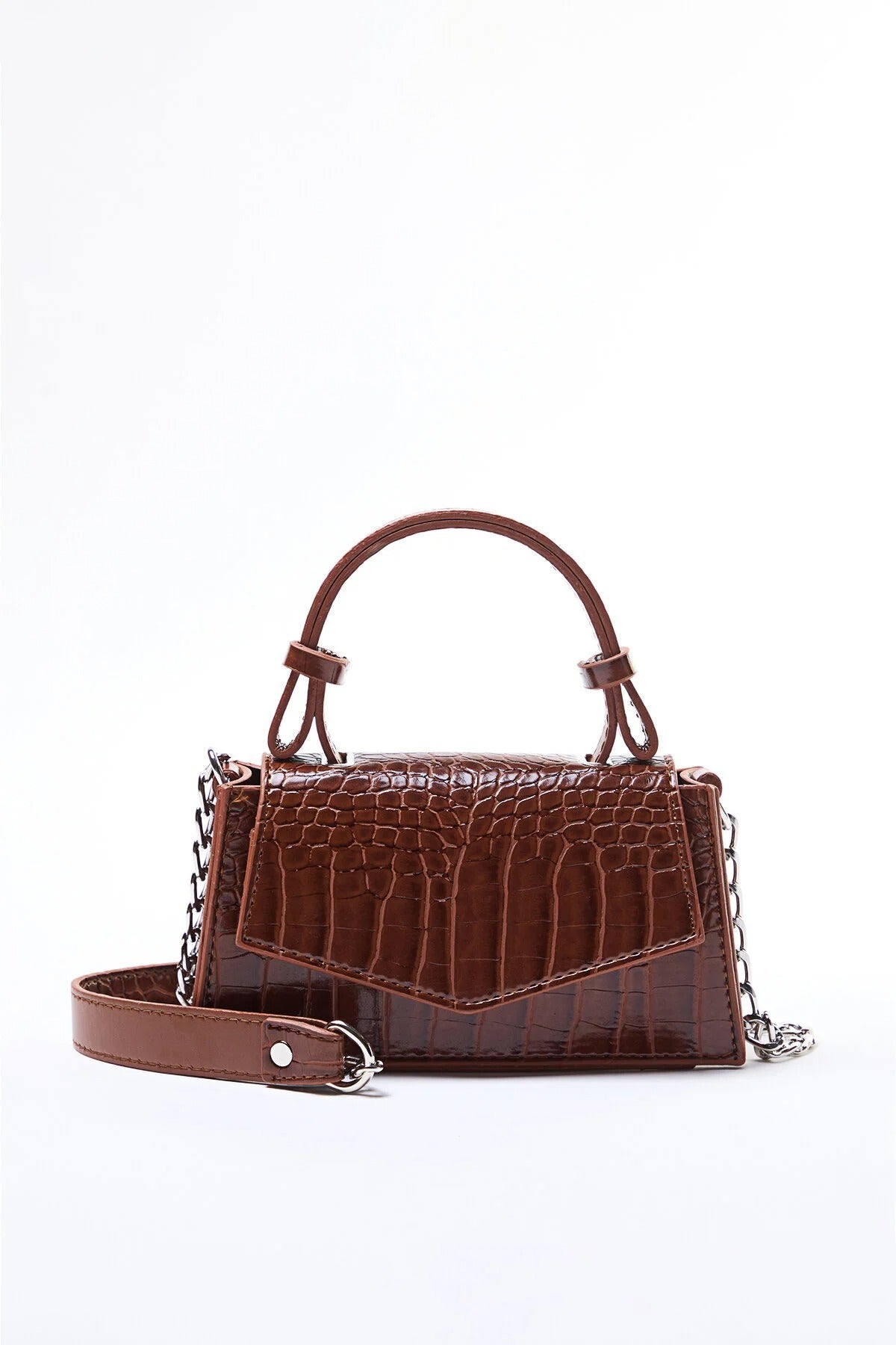 Textured Crossbody Mini City Bag