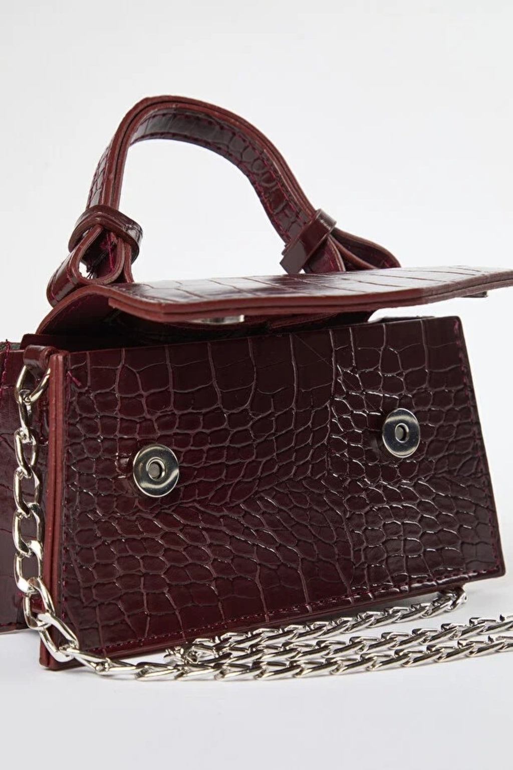 Textured Crossbody Mini City Bag