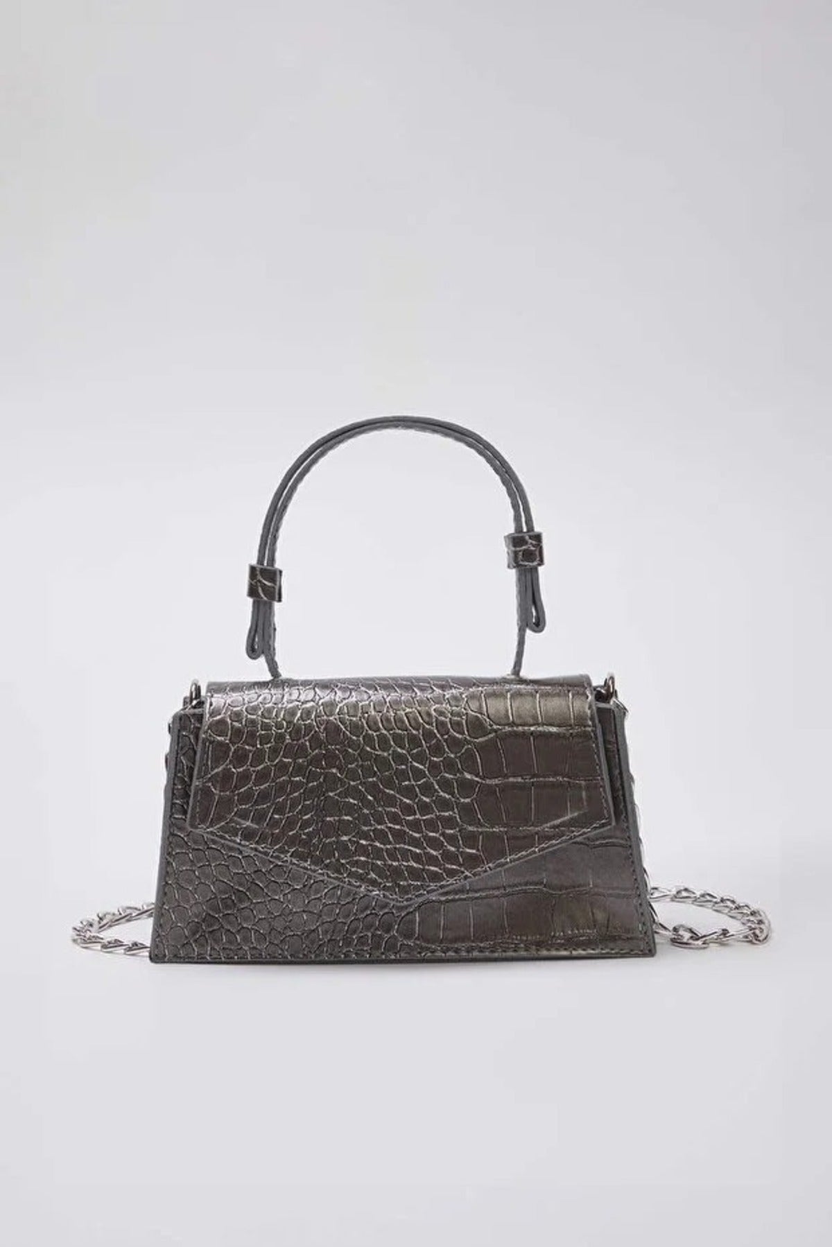 Textured Crossbody Mini City Bag