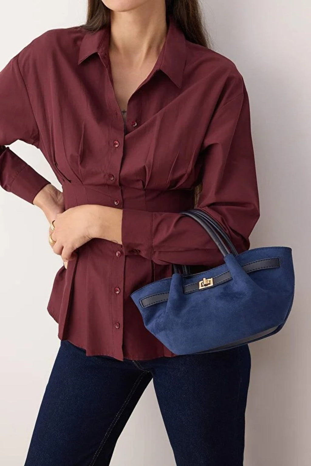 Crossbody Hand and Shoulder Mini City Bag