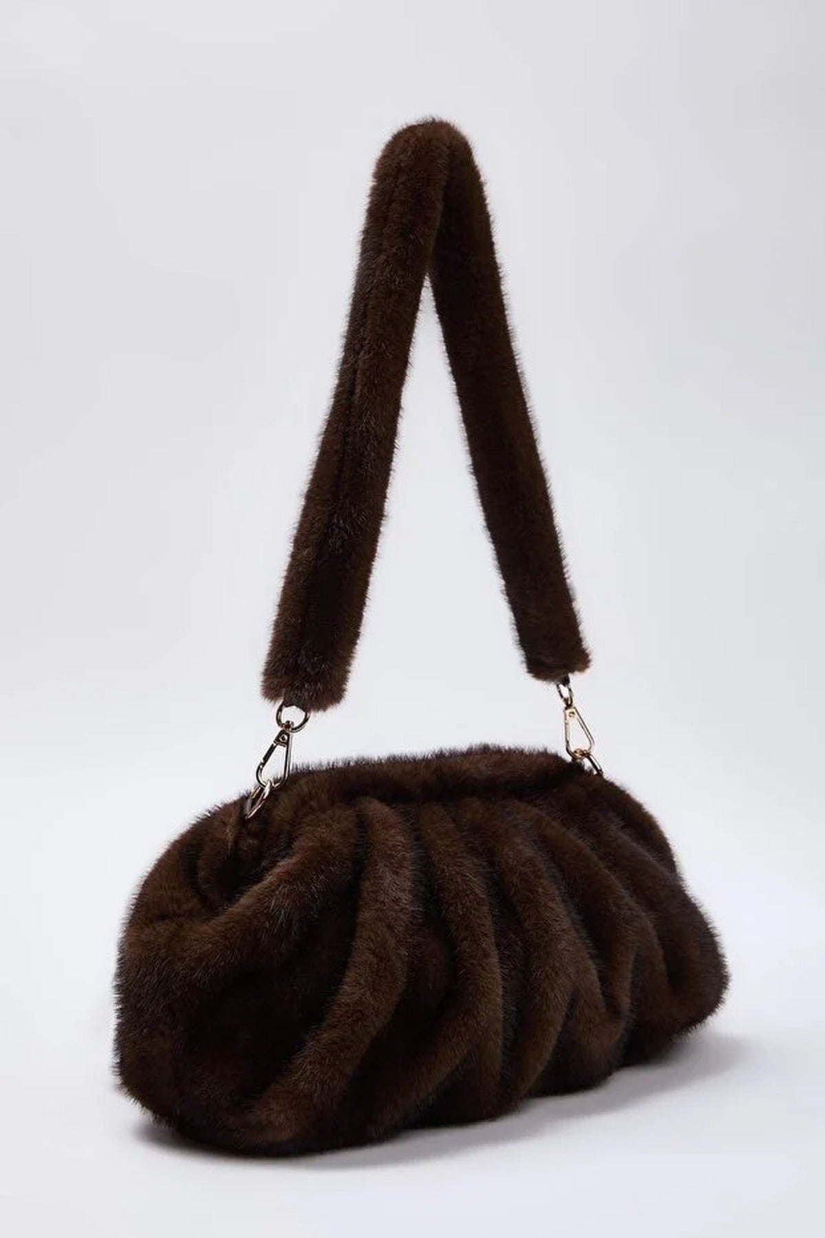 Faux Fur Women's Shoulder Bag
