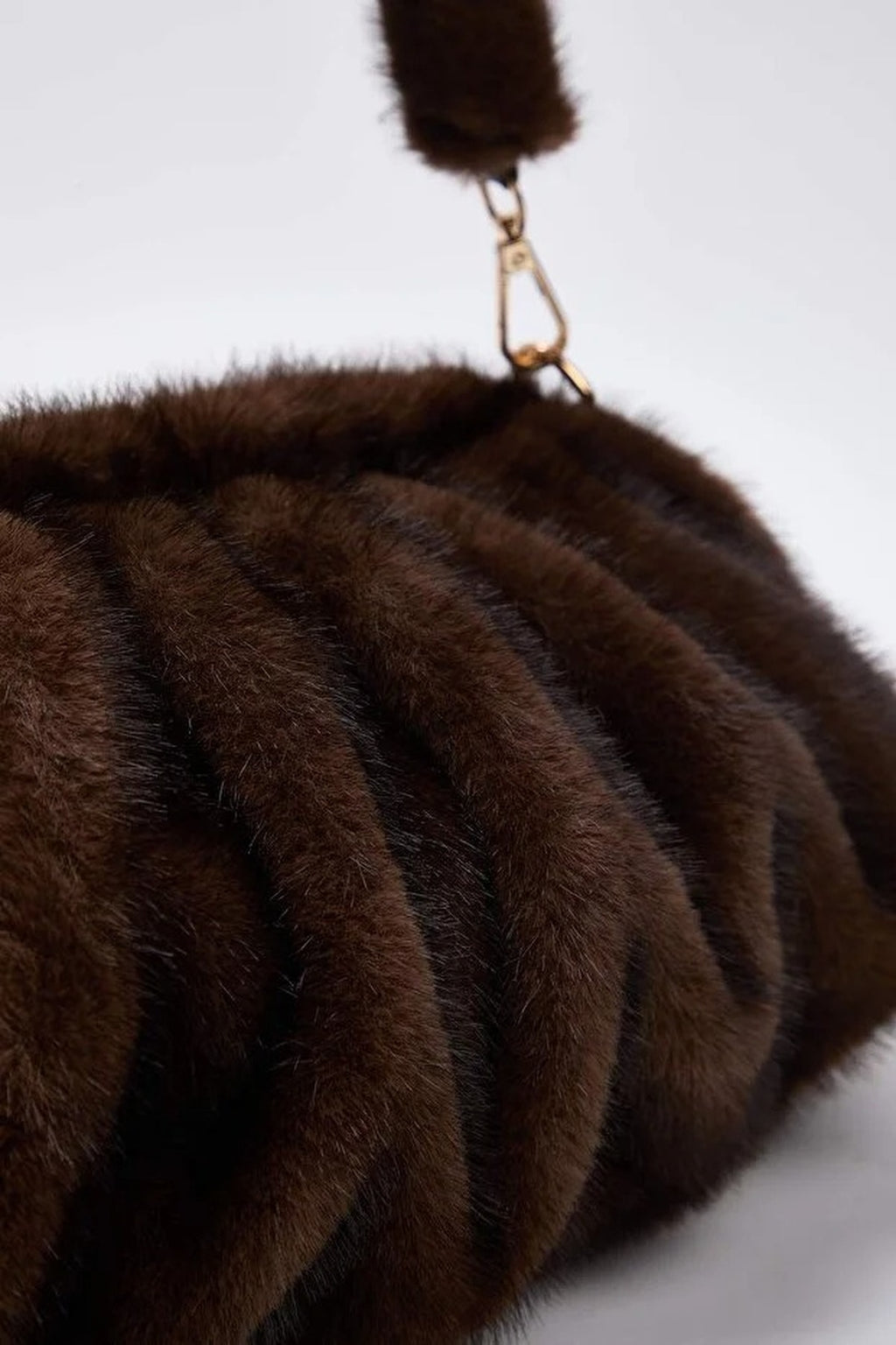 Faux Fur Women's Shoulder Bag