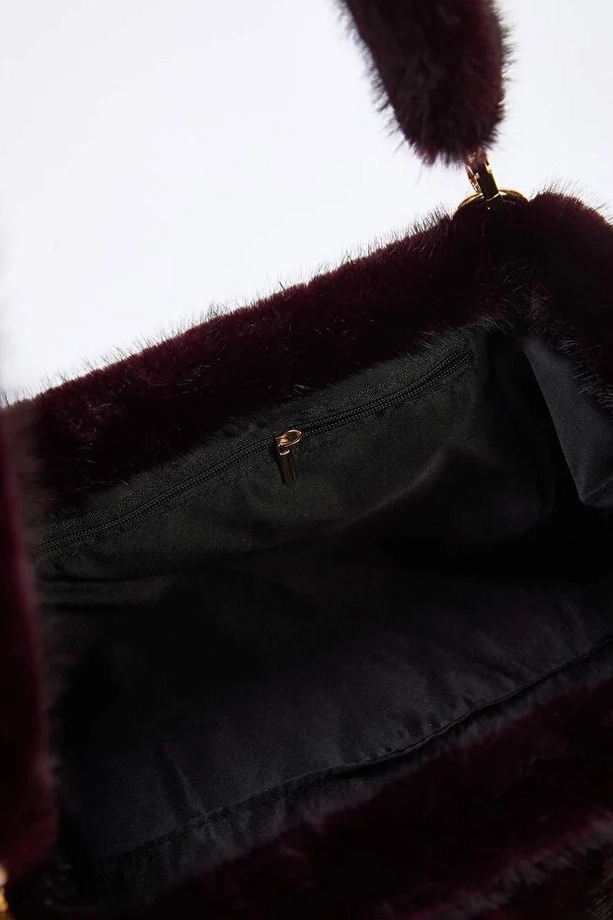 Faux Fur Women's Shoulder Bag