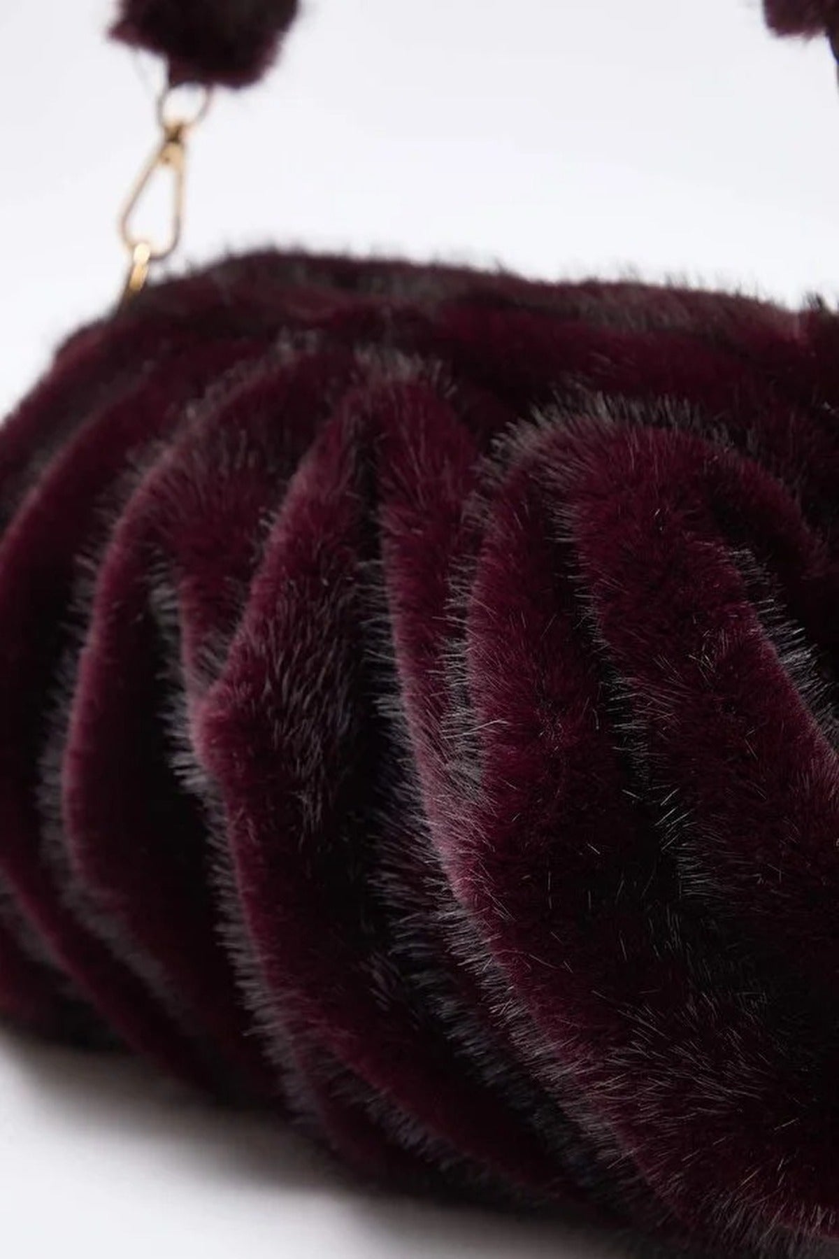 Faux Fur Women's Shoulder Bag