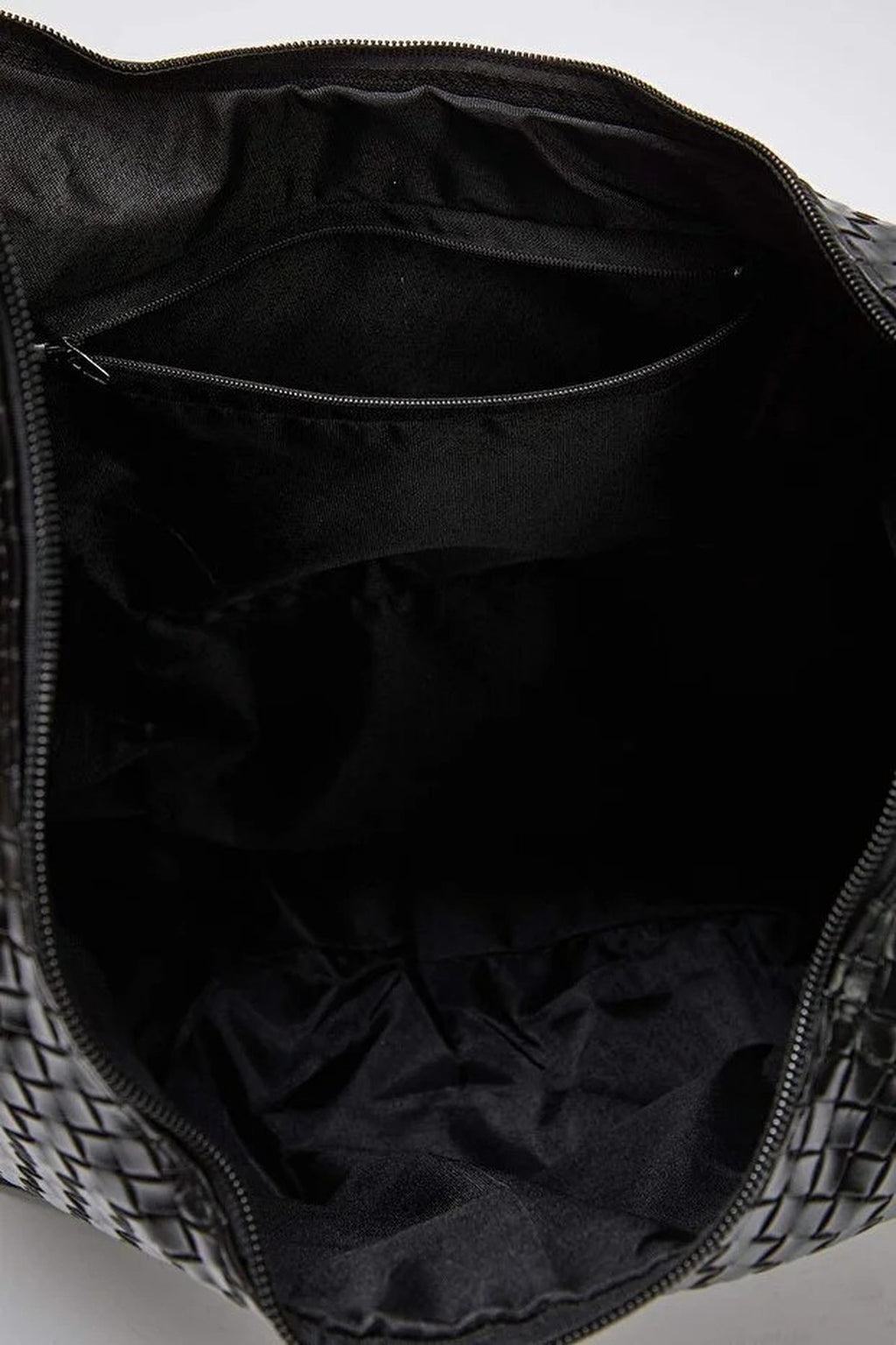 Knit Patterned Large Maxi Tote Women's Shoulder Bag