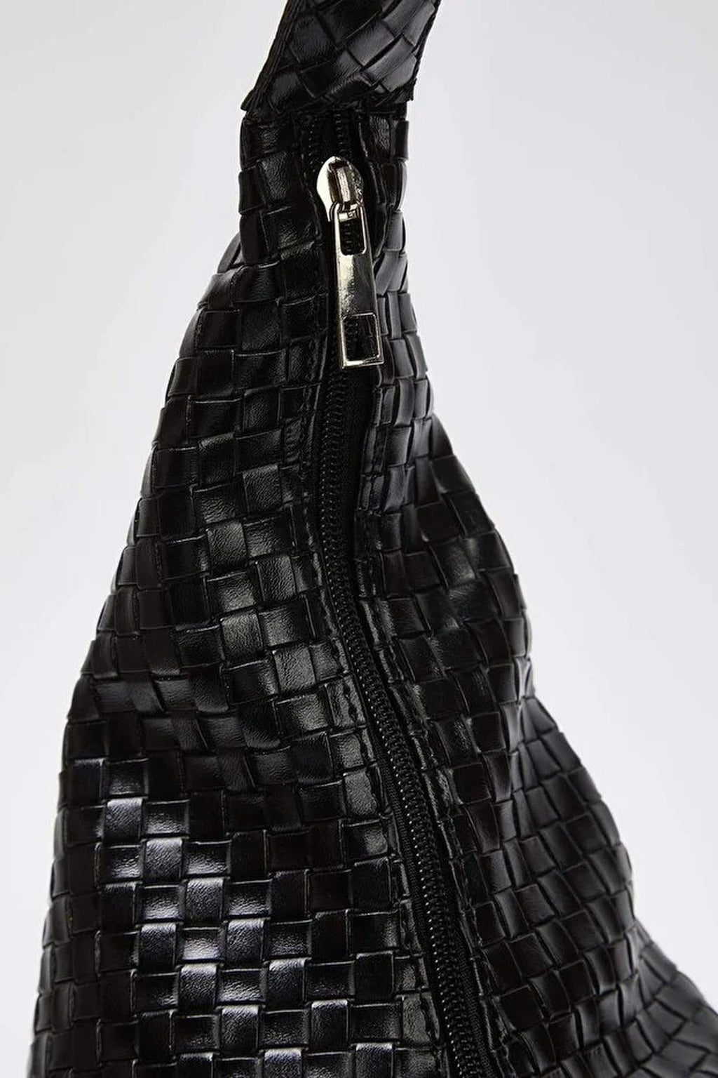 Knit Patterned Large Maxi Tote Women's Shoulder Bag