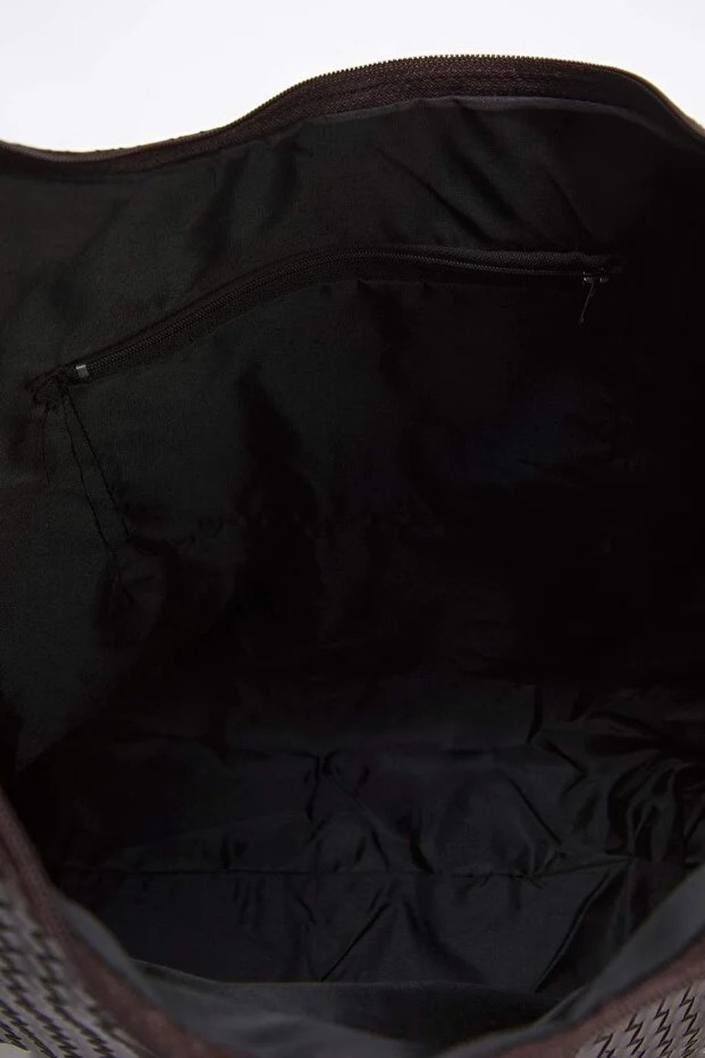 Knit Patterned Large Maxi Tote Women's Shoulder Bag