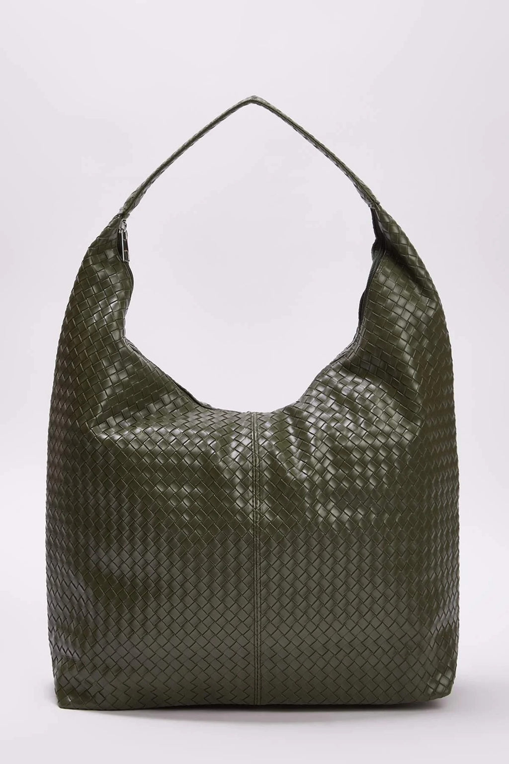 Knit Patterned Large Maxi Tote Women's Shoulder Bag