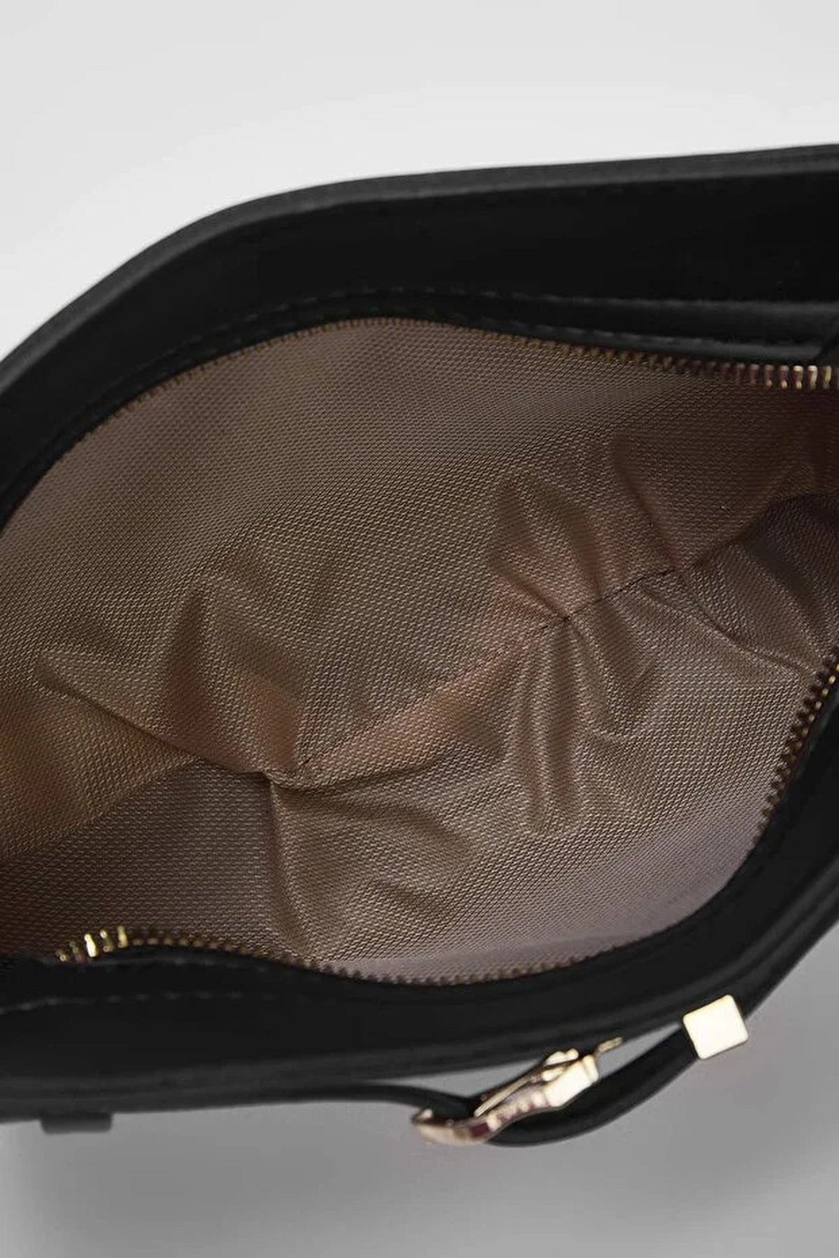 Women's Mini City Shoulder Bag with Buckle Detail