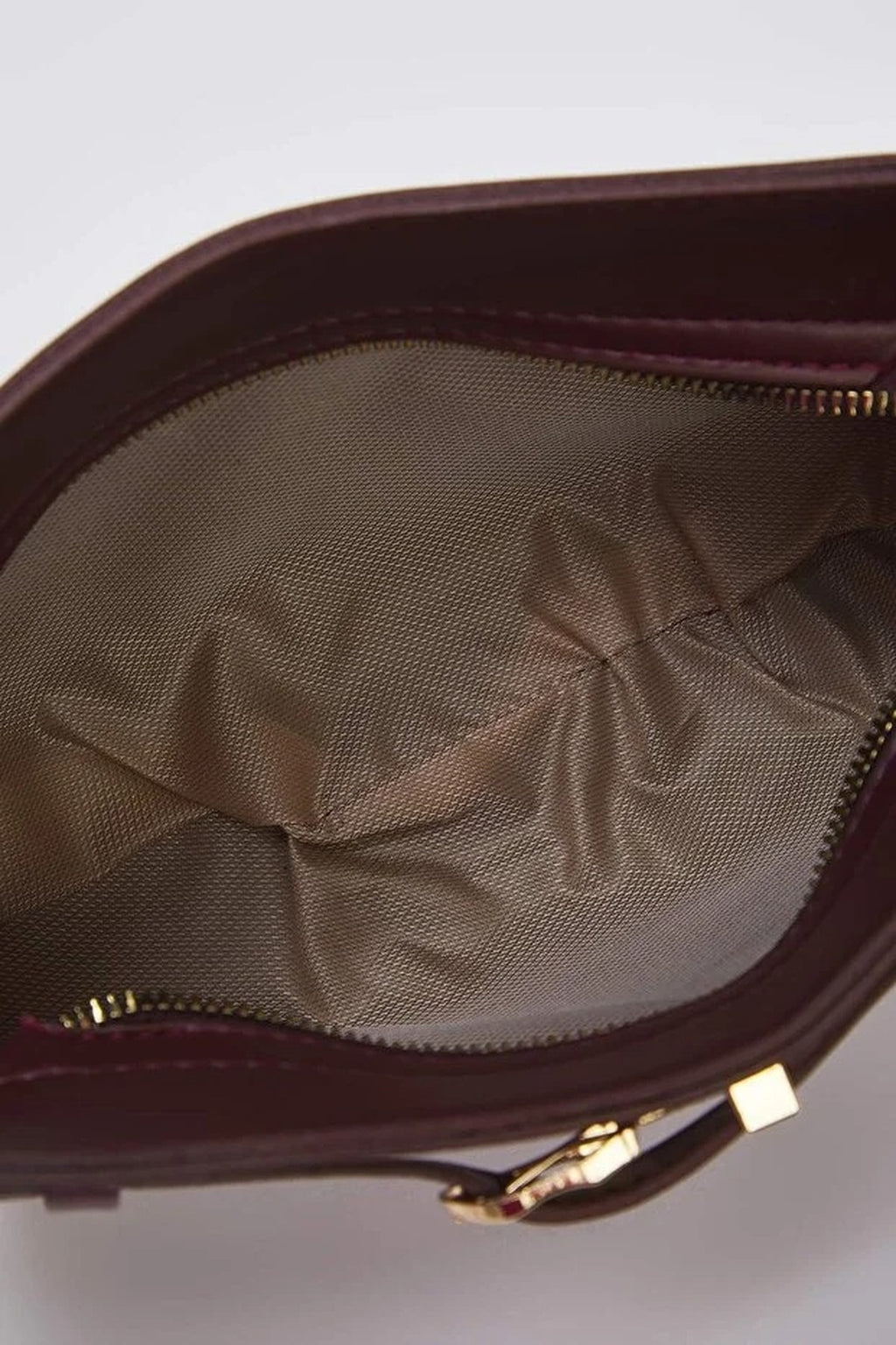 Women's Mini City Shoulder Bag with Buckle Detail