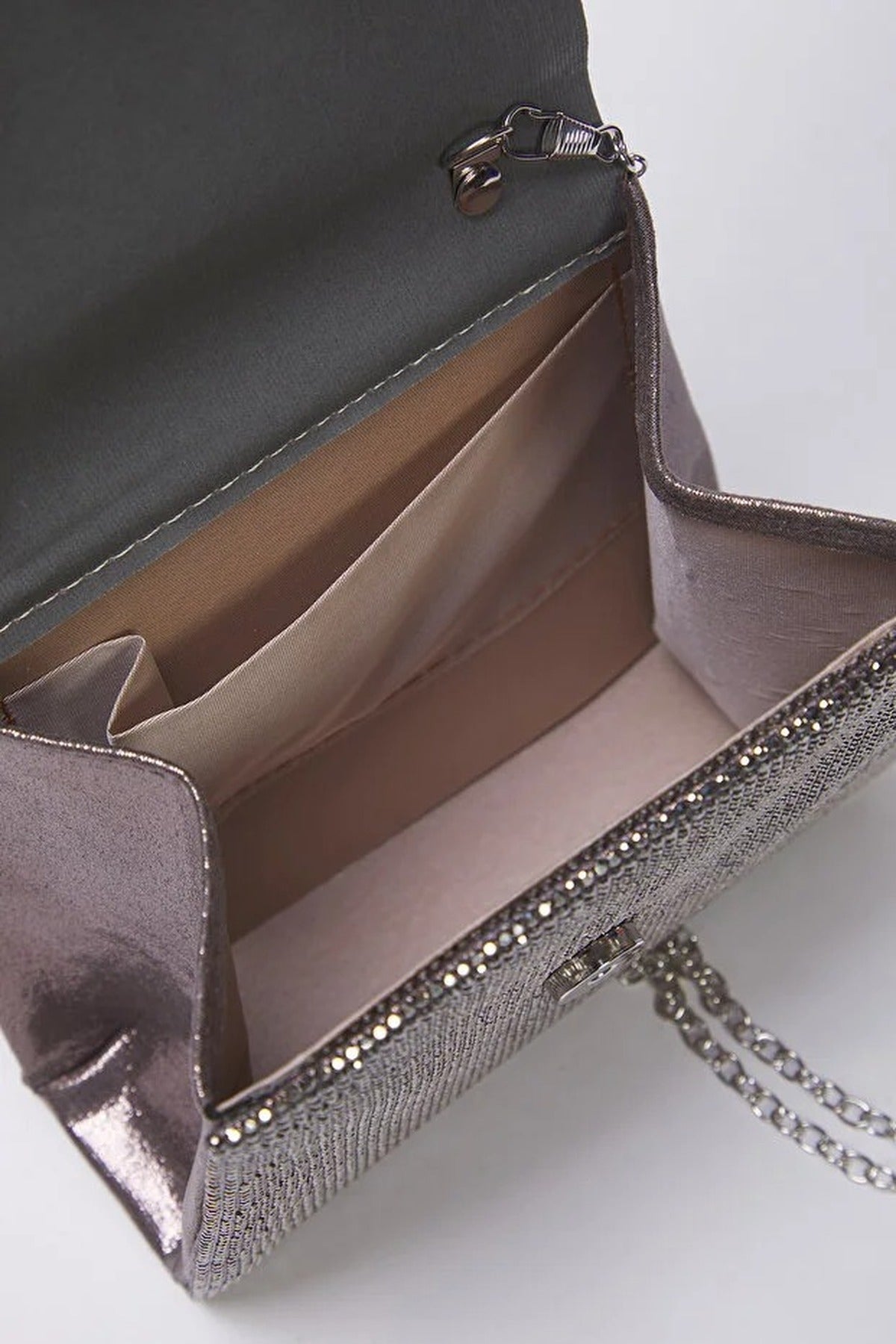 Stoned Women's Stylish Mini Clutch Evening Handbag