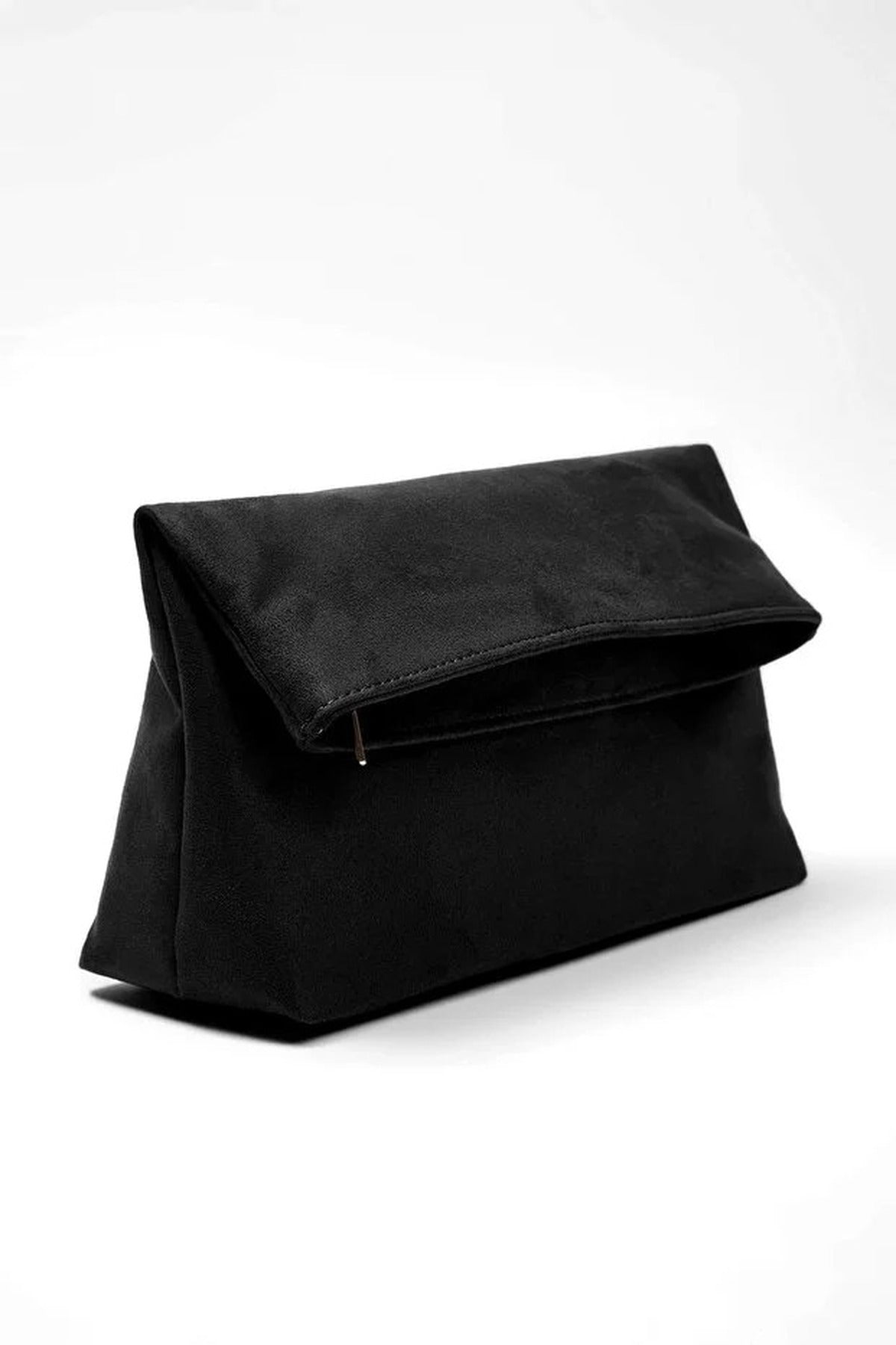 Suede Women's Clutch Bag