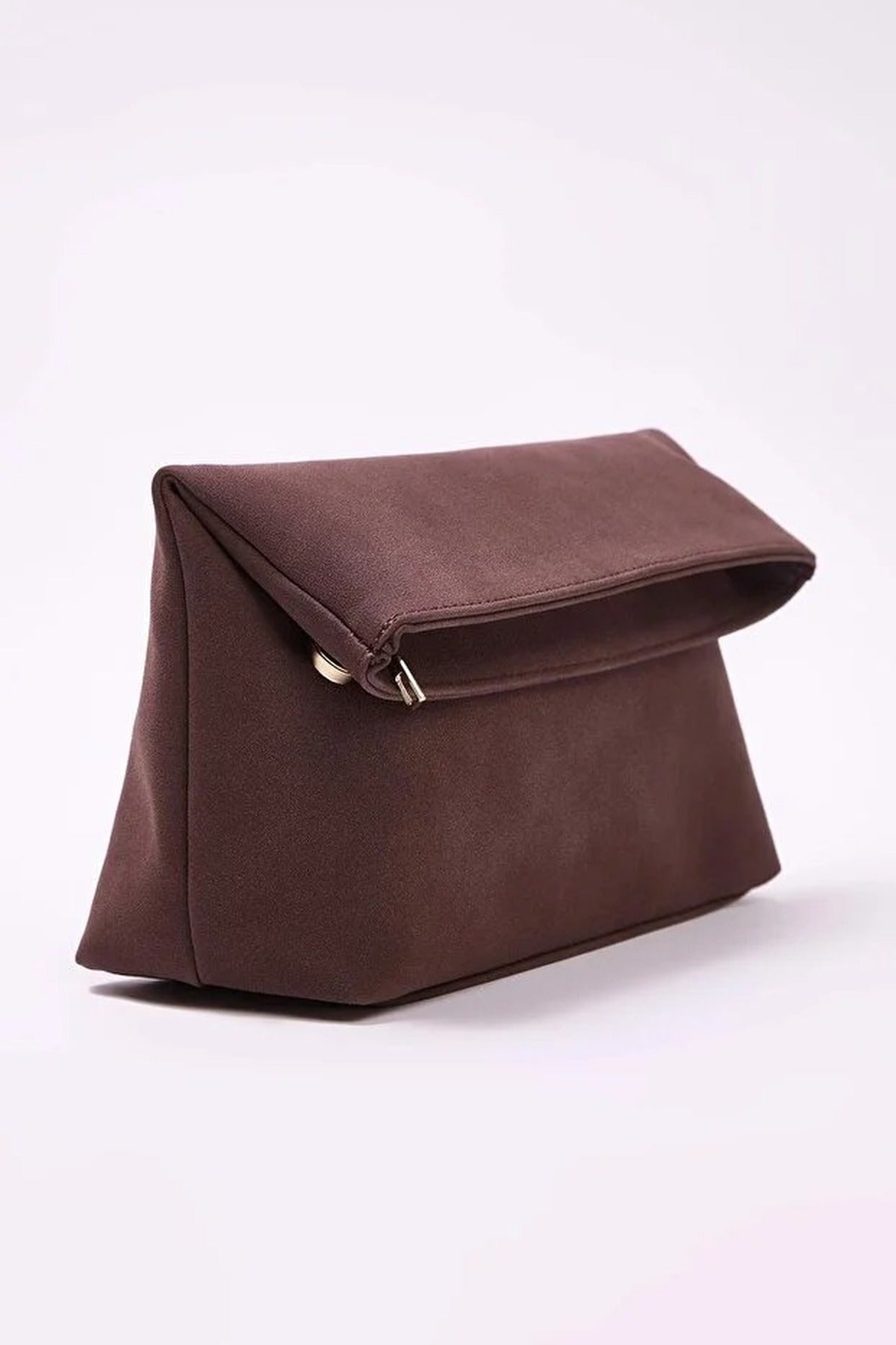 Suede Women's Clutch Bag