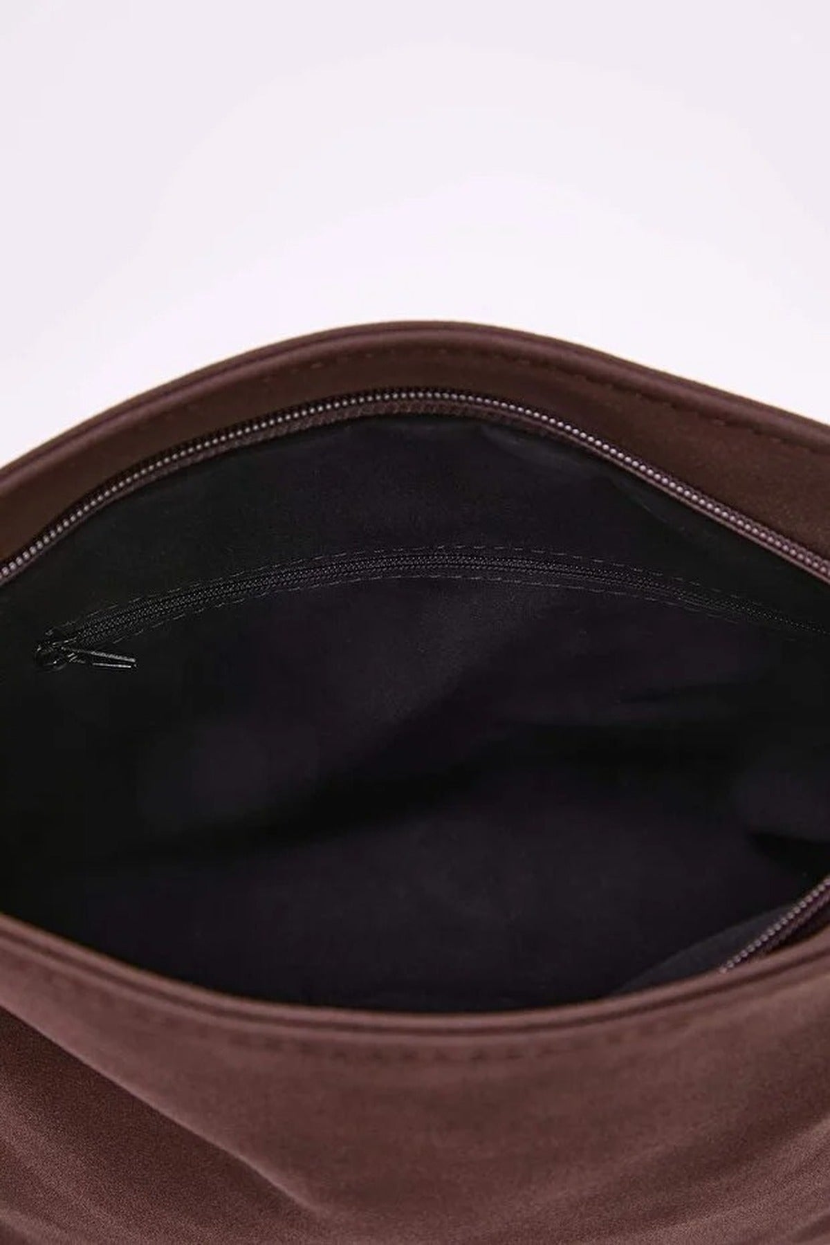 Suede Women's Clutch Bag