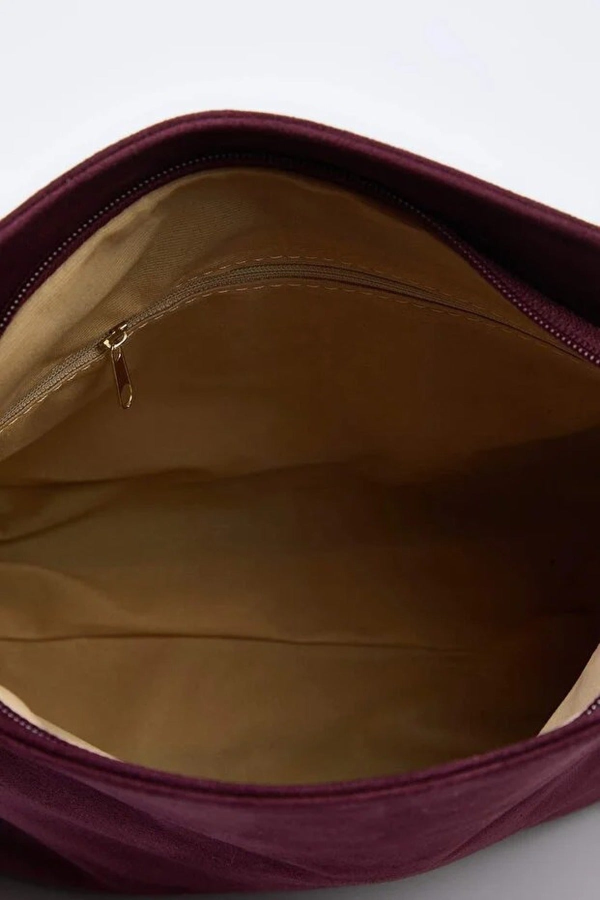 Suede Women's Clutch Bag