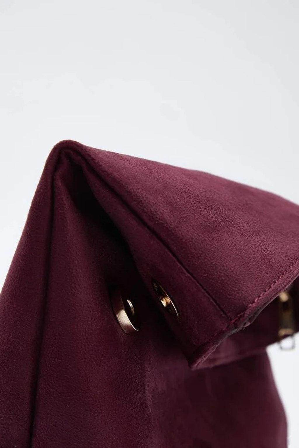 Suede Women's Clutch Bag