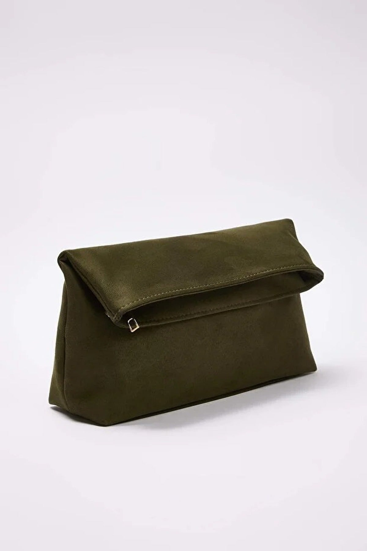 Suede Women's Clutch Bag