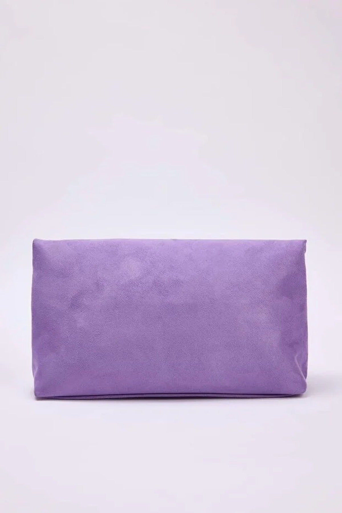 Suede Women's Clutch Bag