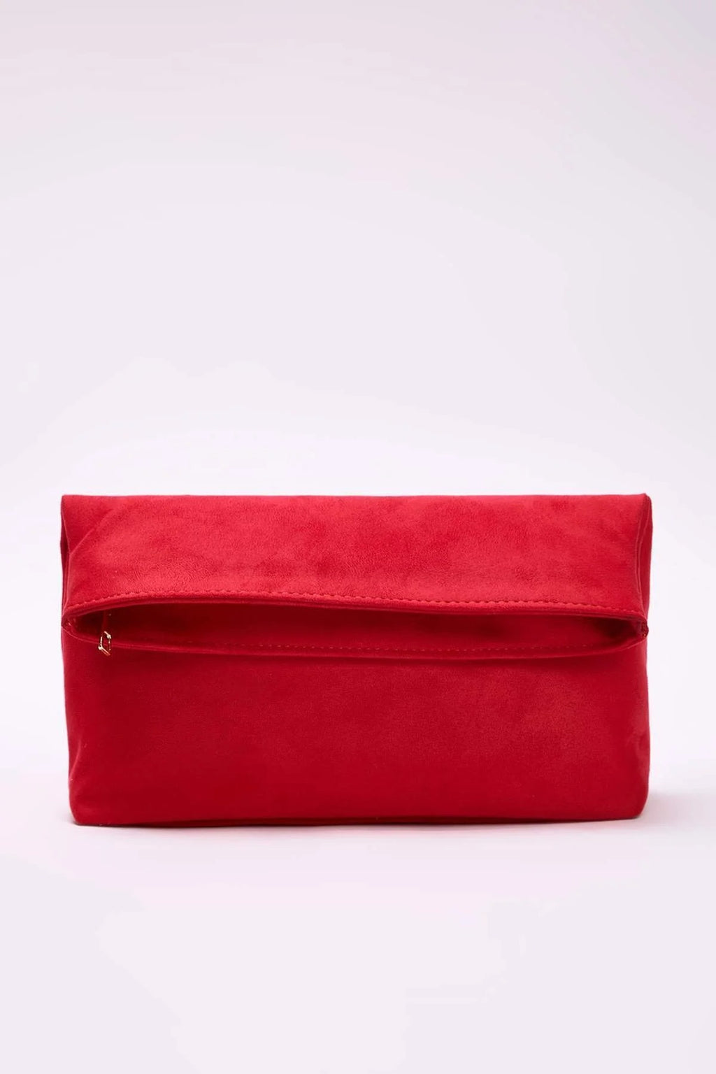 Suede Women's Clutch Bag