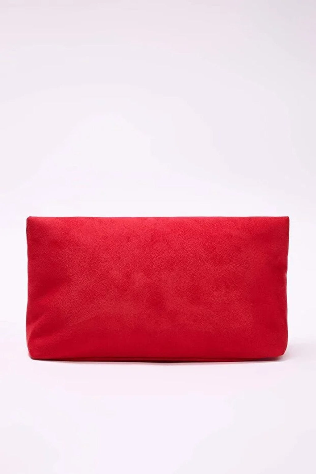 Suede Women's Clutch Bag