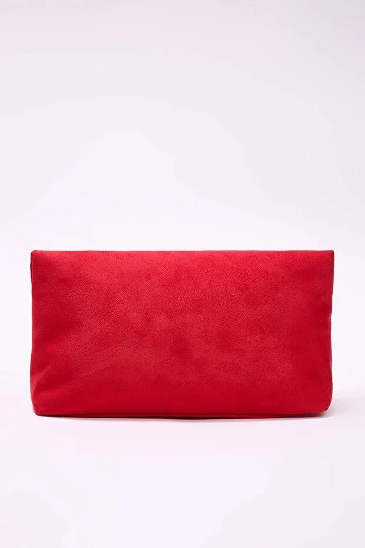 Suede Women's Clutch Bag