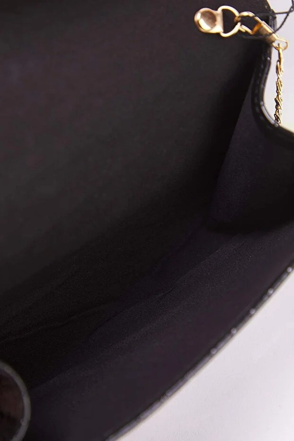 Crocodile Patterned Women's Stylish Mini Clutch Handbag