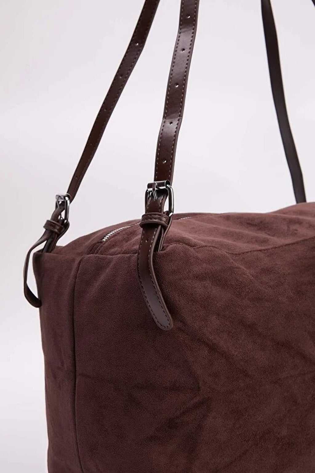 Suede Women's Travel and Maxi XL Shoulder Bag