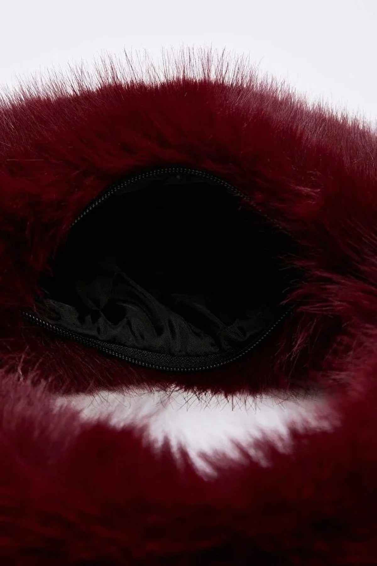 Faux Fur Women's Hand and Shoulder Bag