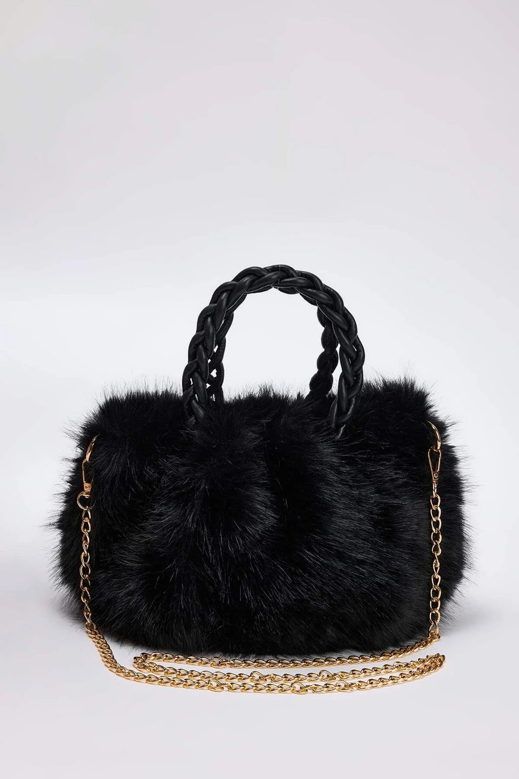 Fur Women's Shoulder and Handbag