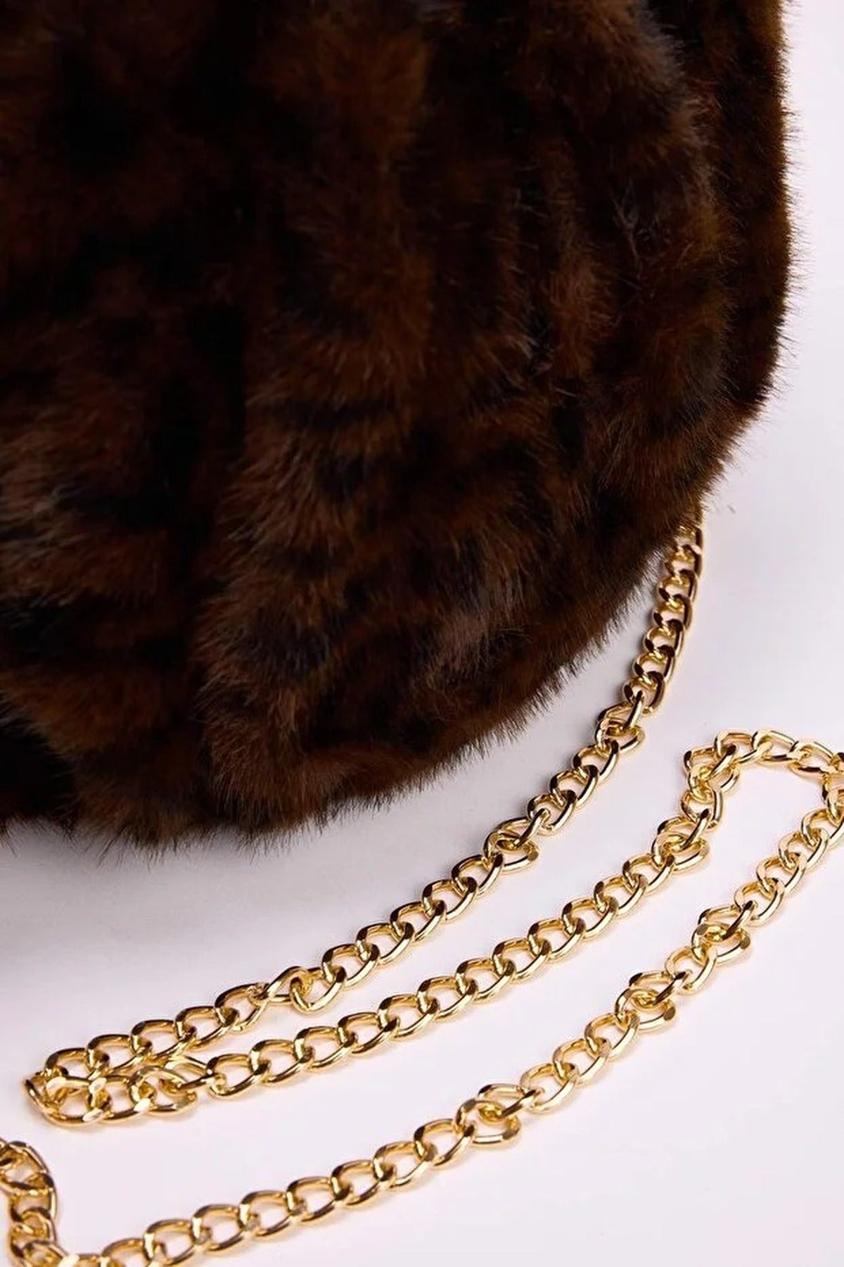Fur Women's Shoulder and Handbag
