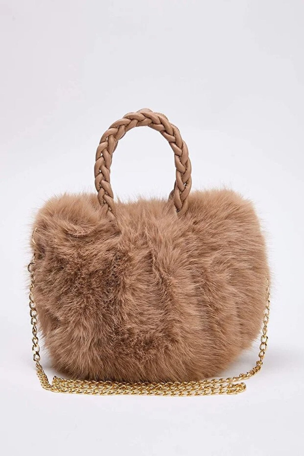 Fur Women's Shoulder and Handbag