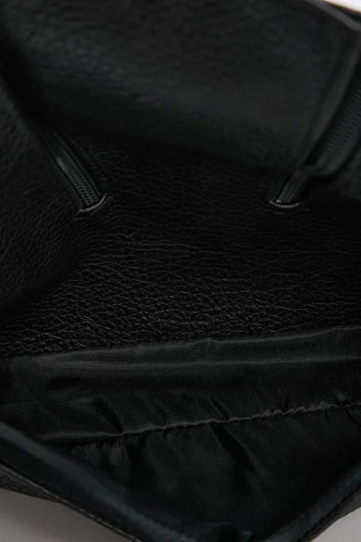 Women's Mini Shoulder Bag with Troc Details