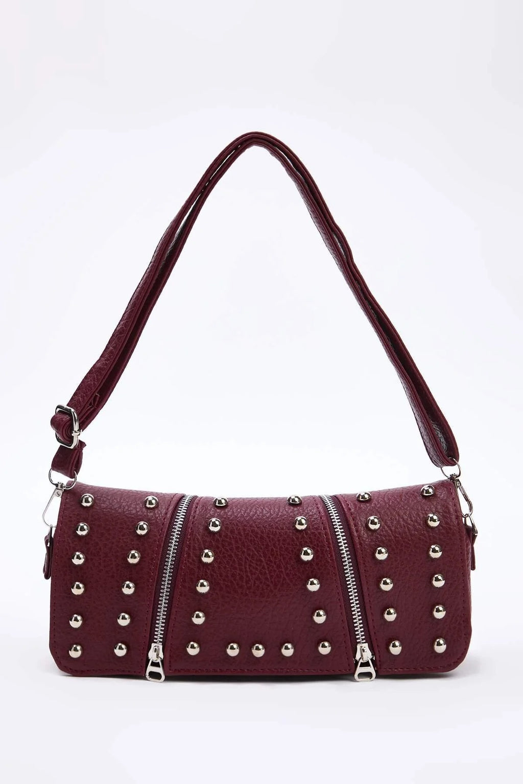 Women's Mini Shoulder Bag with Troc Details
