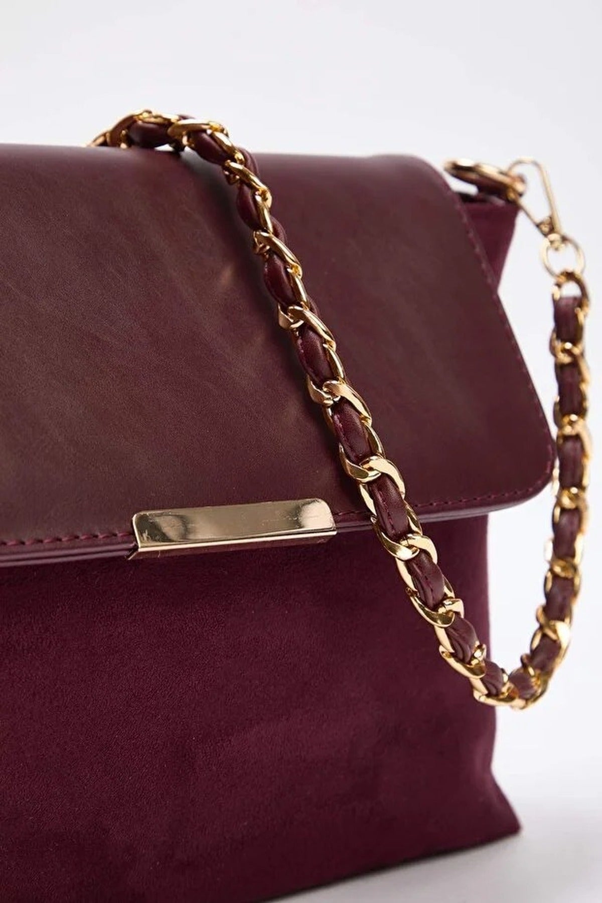 Women's Mini Shoulder Bag with Chain