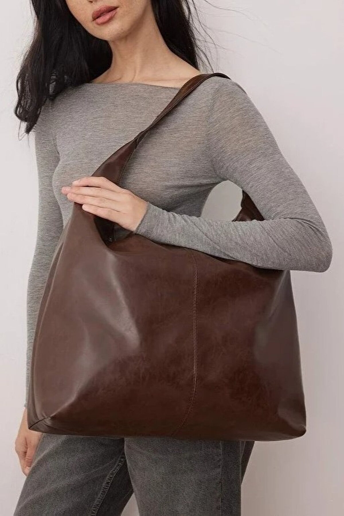 Women's Shoulder Bag with Effects