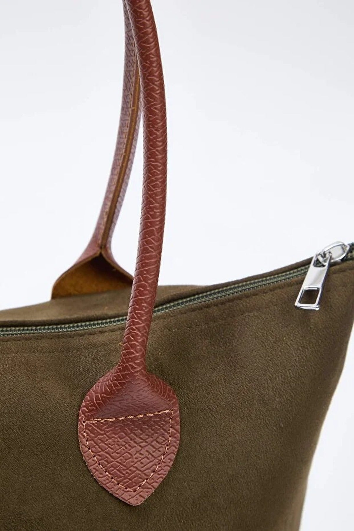 Suede Maxi Women's Tote Shoulder Bag