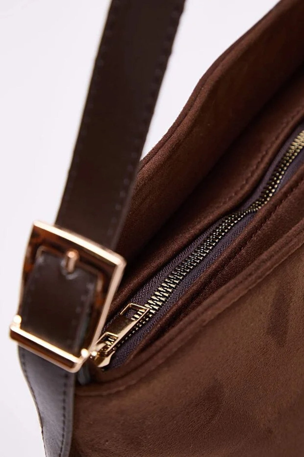 Suede Women's Shoulder Bag