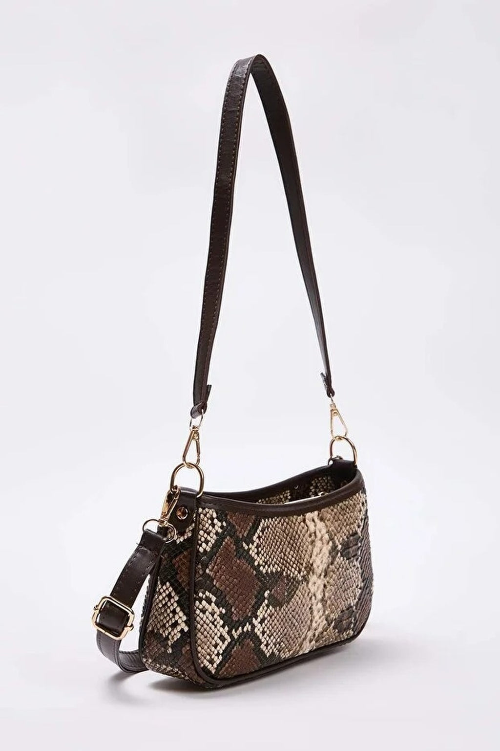 Snake Pattern Women's Mini City Shoulder Bag