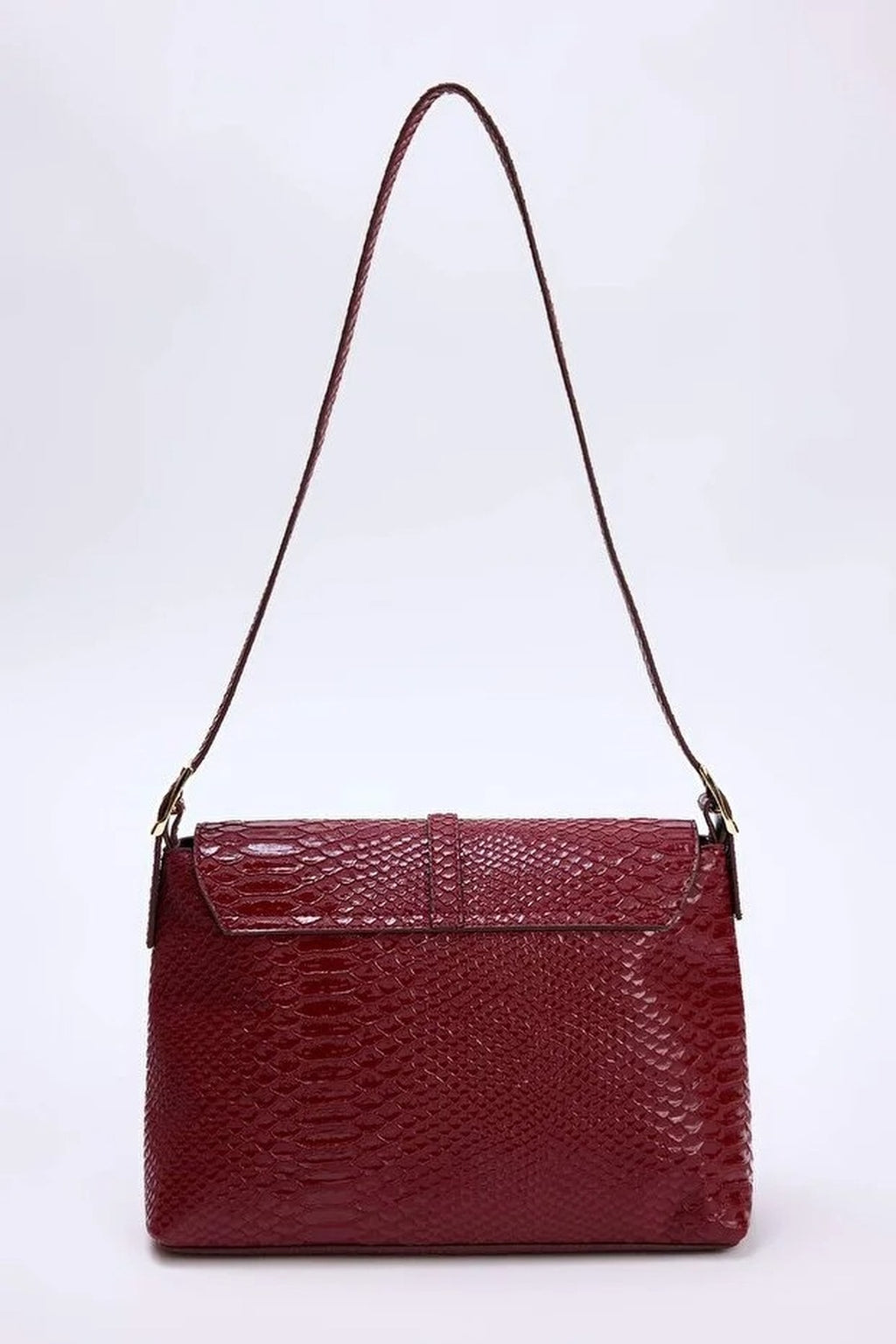 Women's Mini City Shoulder Bag with Metallic Details