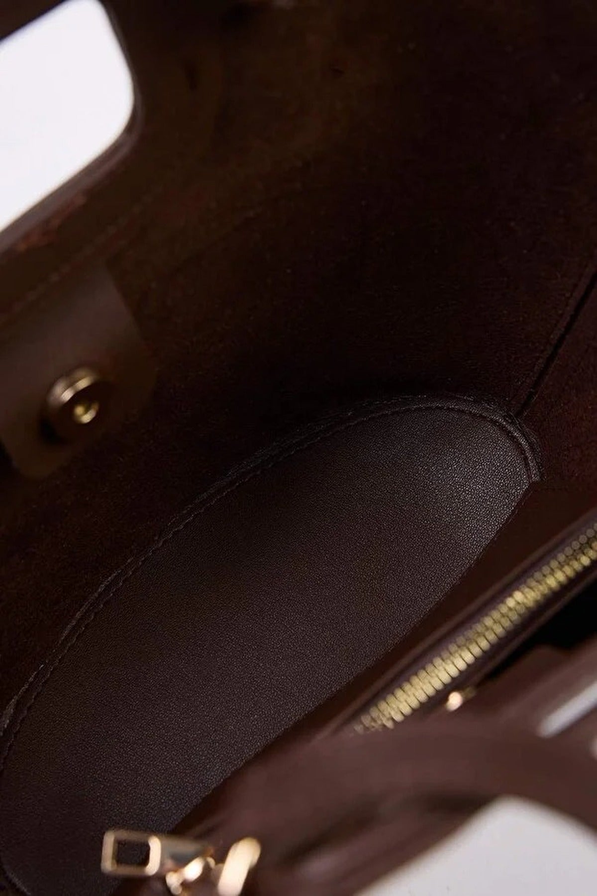 Stitch Detail Dual-Use Bucket Hand and Shoulder Bag