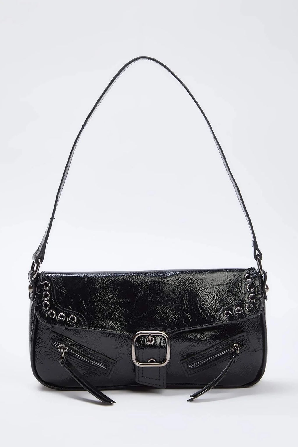 Eyelet Detail Mini Women's City Hand and Shoulder Bag